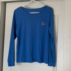 Vineyard vines football shirt